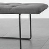 Lauge Metal Bench Singapore — Side View