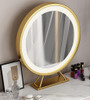 Trinette Marble Top Dressing Table Organizer with LED Vanity Mirror Singapore — Main View