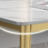 Skylar Sintered Stone Top Dining Table Set Singapore — Material Detail