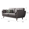 Laris Modern Office Sofa Singapore — Main View