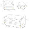 Marten Fabric Sofa Singapore | Fabric | Scenario A