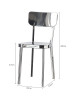 Truls Stainless Steel Chair Singapore — Detail View