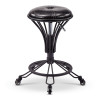 Torrey Leather Stool Singapore — Material Detail
