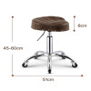 Mercedes Steel Rotatable Chair Retro Style（ 2 Pieces） dimension diagram — Singapore