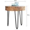 Pine Wood Side Table Singapore — Main View