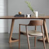 FORTUNA Solid Wood Dining Table Singapore — Detail View
