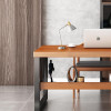 Tiril Wooden Study Table Singapore — Room Setting