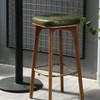 Matt Wooden Bar Stool — Room Setting