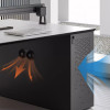 Estera workstation Table detail view — Singapore office