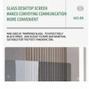 Estera workstation Table office workstation feature 2 — engineered panel with metal frame