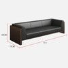 Orvado Office Sofa Three-seater Size