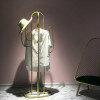 Thora Metal Cactus-Shaped Coat Rack Singapore — Side View