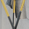 Lynea Metallic Coat Rack Singapore — Room Setting