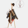 Zayne Tree-Inspired Wooden Coat Rack Singapore — Detail View