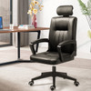 Kyrie Ergonomic Office Chair Black with headrest