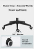 Kyrie Ergonomic Office Chair Detail - Wheel