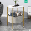 Ulrik Wooden Side Table with Veneer Top Finish Singapore — Main View