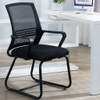 Side profile product photograph Milan Home Office Chair Singapore| Contoured mesh back, modern home office chair