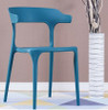 Tuva Stackable Dining Chair Nordic Style Singapore — Grey