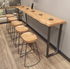 Ario High Stool Bar Table And Chair Set in home setting — Singapore