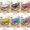 Lyla Rocking Chair with Woven Backrest side view 2