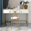 Ingmar Dressing Table Chair with Butterfly-Shaped Backrest side view 1