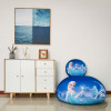 Raelynn Lycra Fabric Bean Bag Chair side view 2