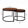 Elli Wooden Coffee Table Singapore — Main View