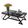ZELIG Tempered Glass Coffee Table Singapore — Main View