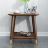 Gustav Wooden Coffee Table Singapore — Side View