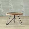 Ellen Wooden Coffee Table Singapore — Detail View