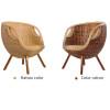 Malakai Coffee Table and Chair (2+1) Set Singapore — Room Setting