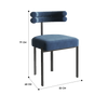 Coco Dining Chair B:  Khaki | Free Islandwide Delivery | Linear Furnishings Singapore