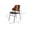 Zin Dining Chair Dimensions