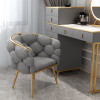 Odin Velvet Lounge Chair side view 1