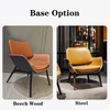Tindra Leather Office Chair feature 1 — genuine leather