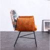 Aciano Fabric Armchair side view 2