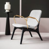 Halle Leather Chair Singapore — Room Setting