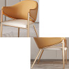 Nevelle Leather Dining Chair Modern Style (4 Pieces) Singapore — Detail View