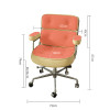 Gerd Leather Office Chair Size