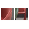 Lesia Fabric Chair fabric E: Navy Blue | Free Islandwide Delivery | Linear Furnishings Singapore