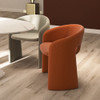 Lesia Fabric Dining Chair in Red