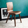 Linnea Wood Dining Chair Modern Style (4 Pieces) wood | Free Islandwide Delivery | Linear Furnishings Singapore