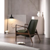 Erika Leather Armchair Singapore — Room Setting