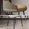 Seona Leather  Dressing Chair dimension diagram — Singapore