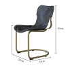 Tullio Leather Lounge Chair dimension diagram — Singapore