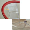 Gorm Transparent Dining Chair Nordic Style (4 Pieces) Singapore — Room Setting