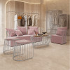 Braelyn Metallic Shoe Fitting Stool Singapore — Detail View