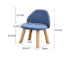 Paisley Wooden Kids' Stool Chair children's chair dimension diagram — Singapore