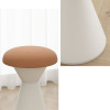Sienna Leather Stool Chair Singapore — Side View